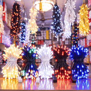 Premium Multicolour LED String Lights for Diwali Decoration – Festive Lighting for Home, Balcony & Outdoor Décor